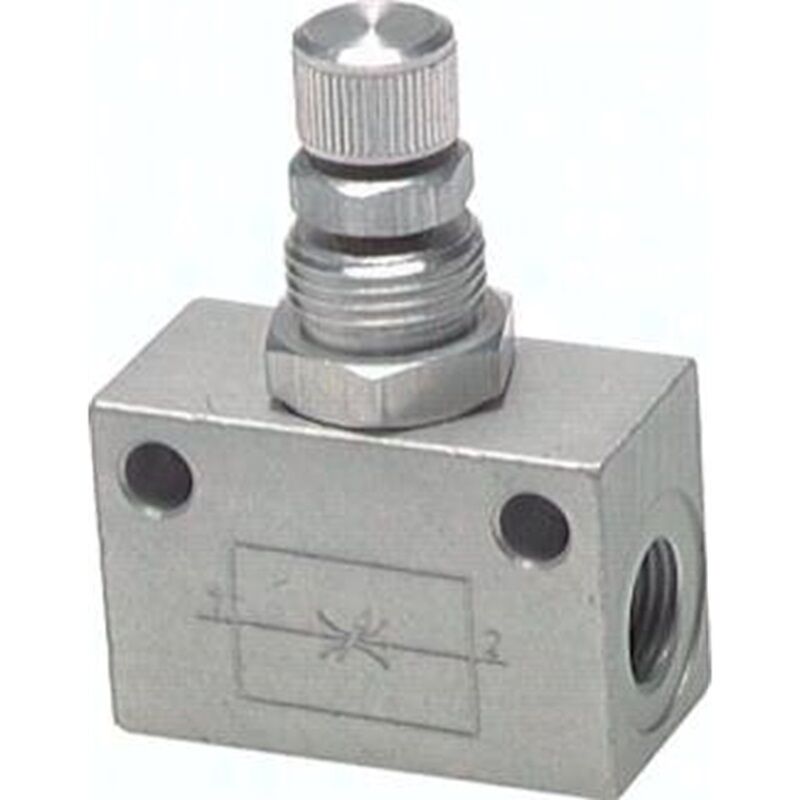 Zawory sterujące przepływem z precyzyjną regulacją 1/8" - obrazek 1