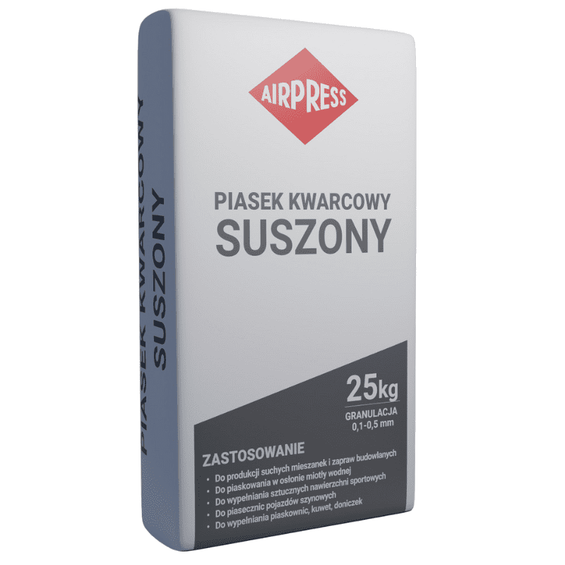 Pneumatyka.eu - Piasek kwarcowy do piaskowania suszony 25 kg granulacja 0.5 1 mm - 2025-06-11