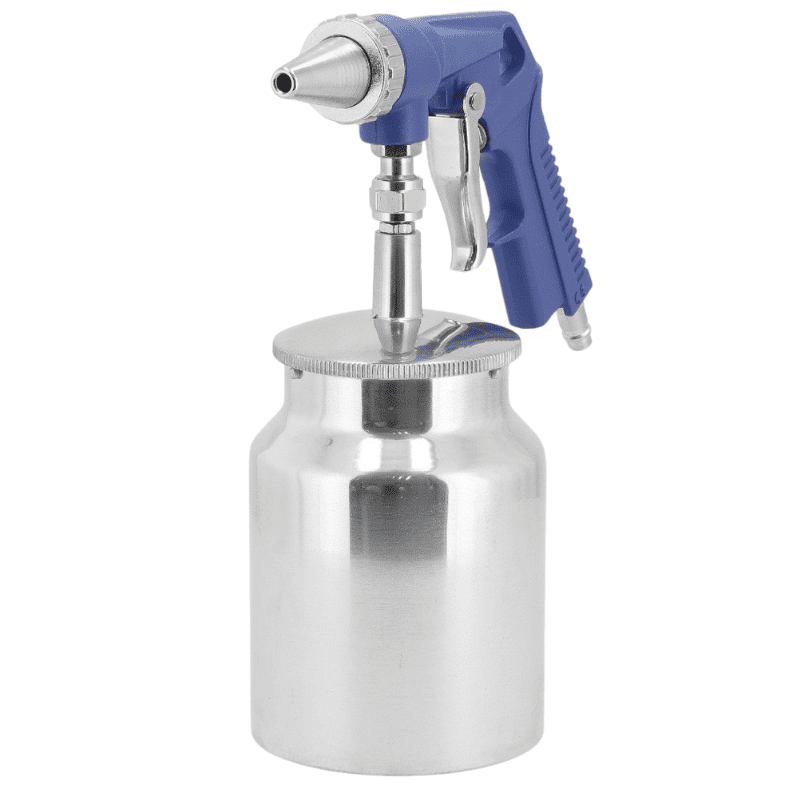 Pneumatyka.eu - Pistolet do piaskowania 14 6 8 bar 250 300 lmin ze zbiornikiem 1l - 2025-06-11