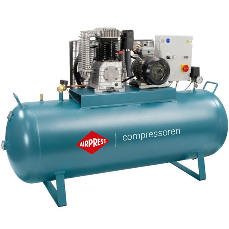 K500-1000S K500-700S Kompresor Dwutłokowy (500L, 4kW, 14bar) Airpress - obrazek 1