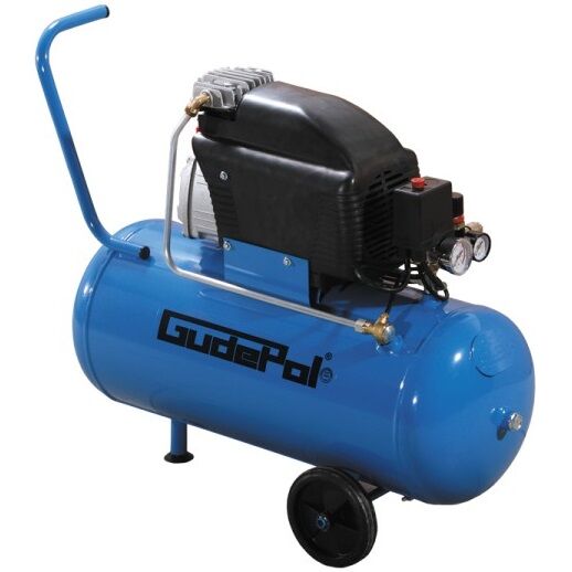 SO 241/50 Sprężarka Tłokowa (50L, 1,5kW, 8bar) Gudepol - obrazek 1