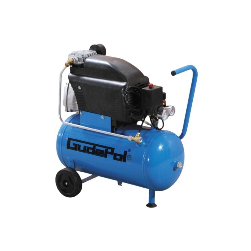 SO 241/24 Sprężarka Tłokowa (24L, 1,5kW, 8bar) Gudepol - obrazek 1