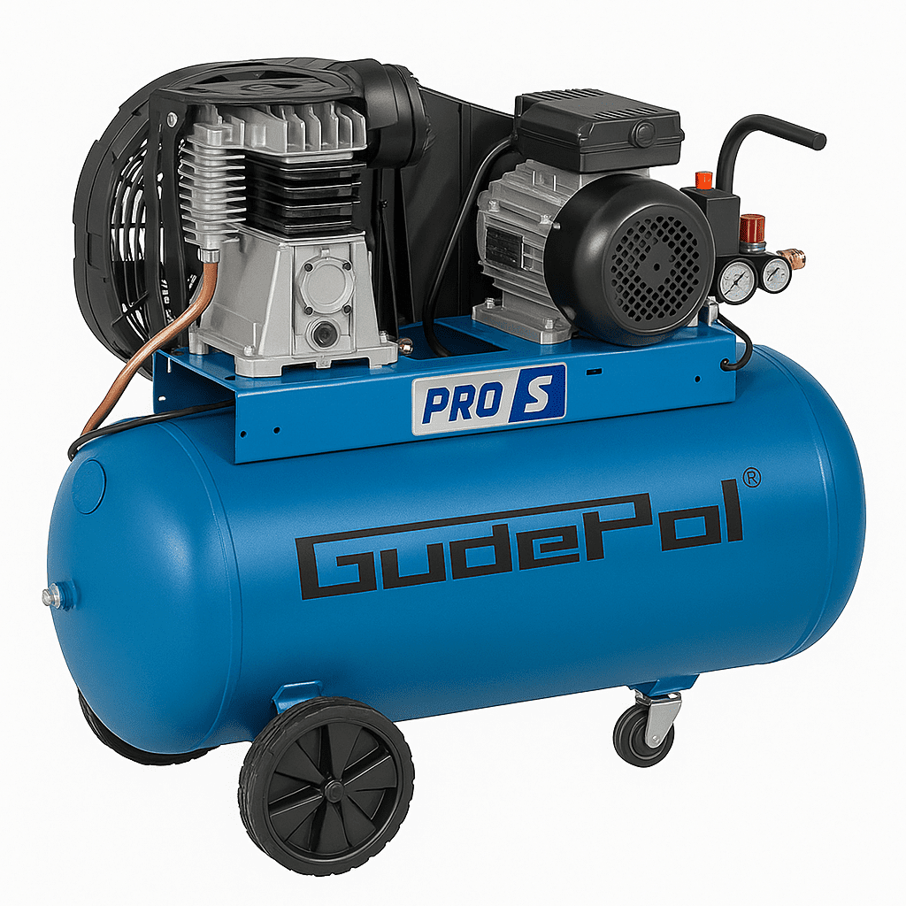 GD 28-150-360-F1 PRO-S Sprężarka Tłokowa (150L, 2,2kW, 10bar) Gudepol - obrazek 1