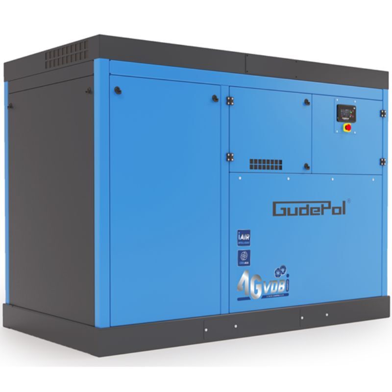VDBI-R-4G 7508 IE4 2 Kompresor śrubowy Gudepol VDBI-R-4G 75/13 IE4 (75kW, 13 bar, 9750l/min) - obrazek 1