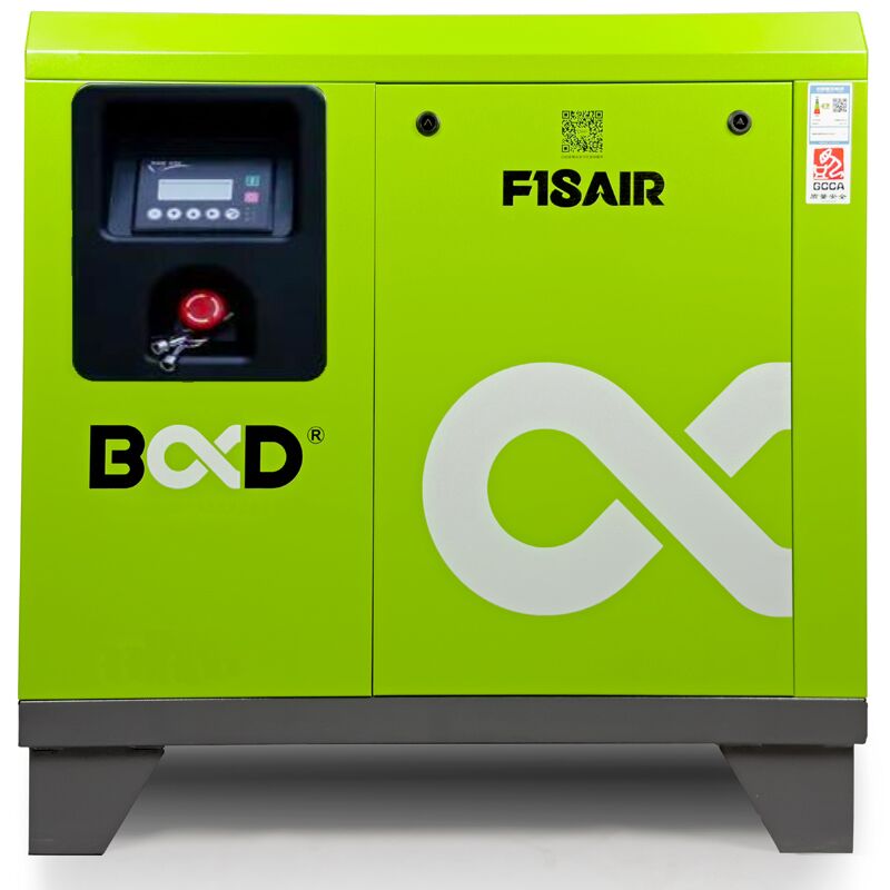 Kompresor śrubowy 7,5kW BD-7,5FPM-10 (1030l/min, 10bar) z Falownikiem B&D - obrazek 1